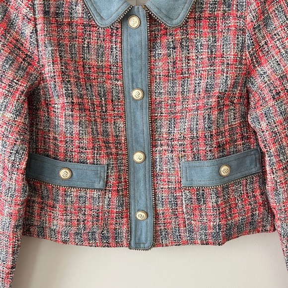 Maje Venise Tweed Cropped Jacket - Picture 5 of 16